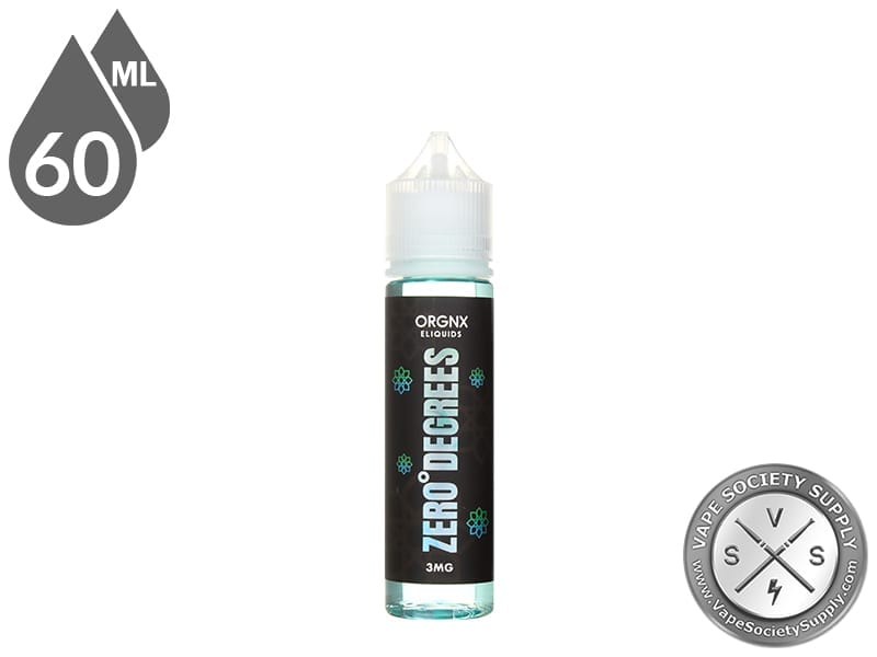 Zero Degrees By ORGNX E-Liquids 60ml ⋆ Vape Society Supply