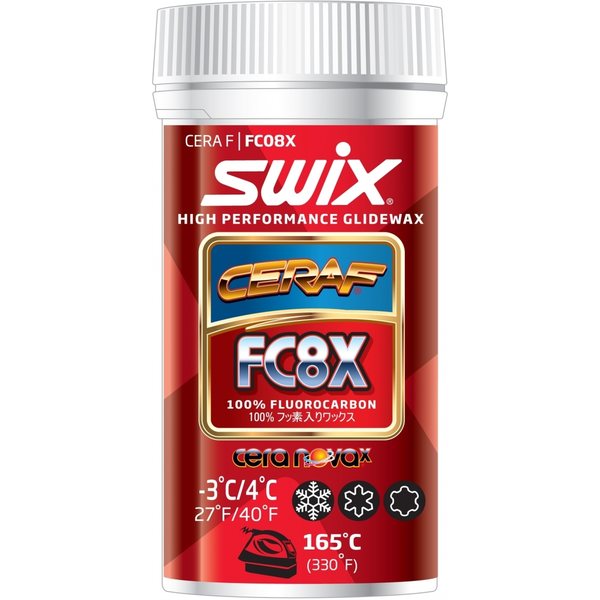 Swix FC8X Cera F powder +4°C/-4°C, 30g | Pinnoitteet | Varuste.net