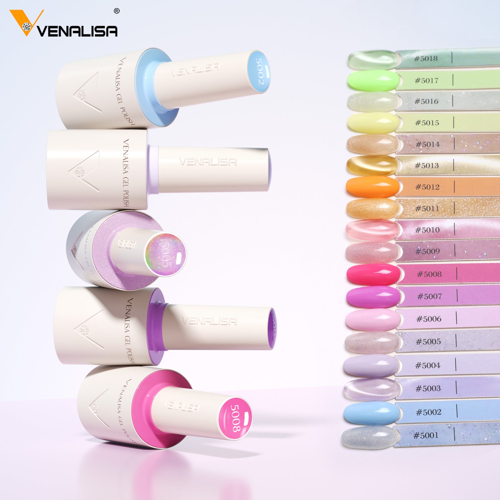 V1 Gel Polish Set 22 Pcs With Color Card TPO Free Hema Free – Venalisa