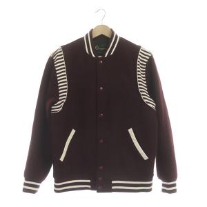 200着限定 アワードジャケット スタジャン フルデコ 袖レザー 中綿