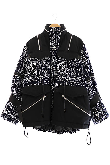 サカイ sacai ×Reyn Spooner レインスプーナー 18AW 総柄 中綿