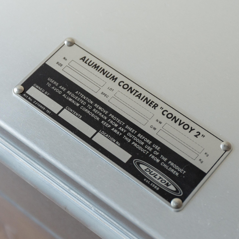 DULTON ダルトン アルミコンテナM 「CONVOY 2」 整理 収納 インテリア