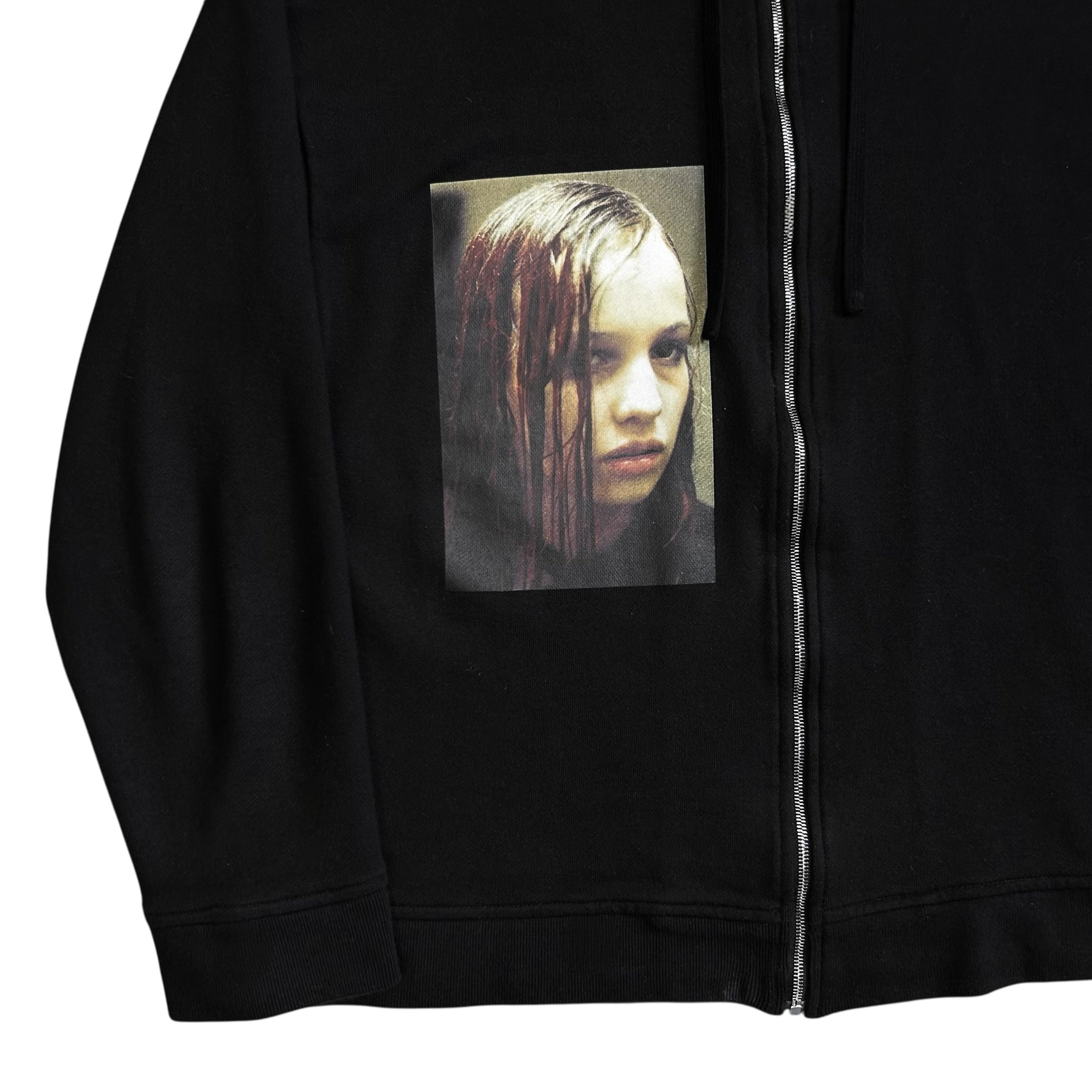 Raf Simons Christiane F Zip Hoodie - AW18 – Vertical Rags