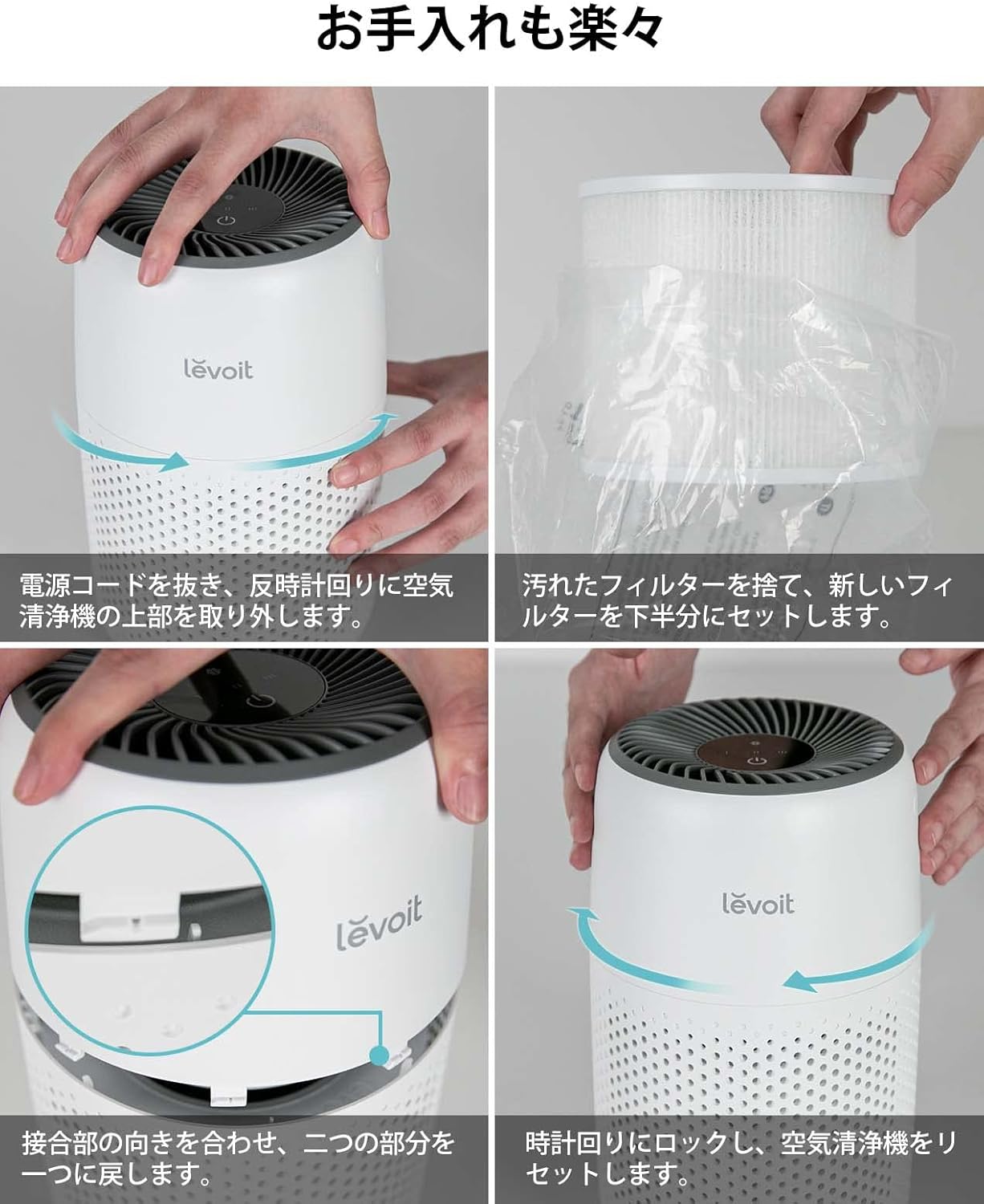 Levoit Core Mini 空気清浄機 交換用フィルター