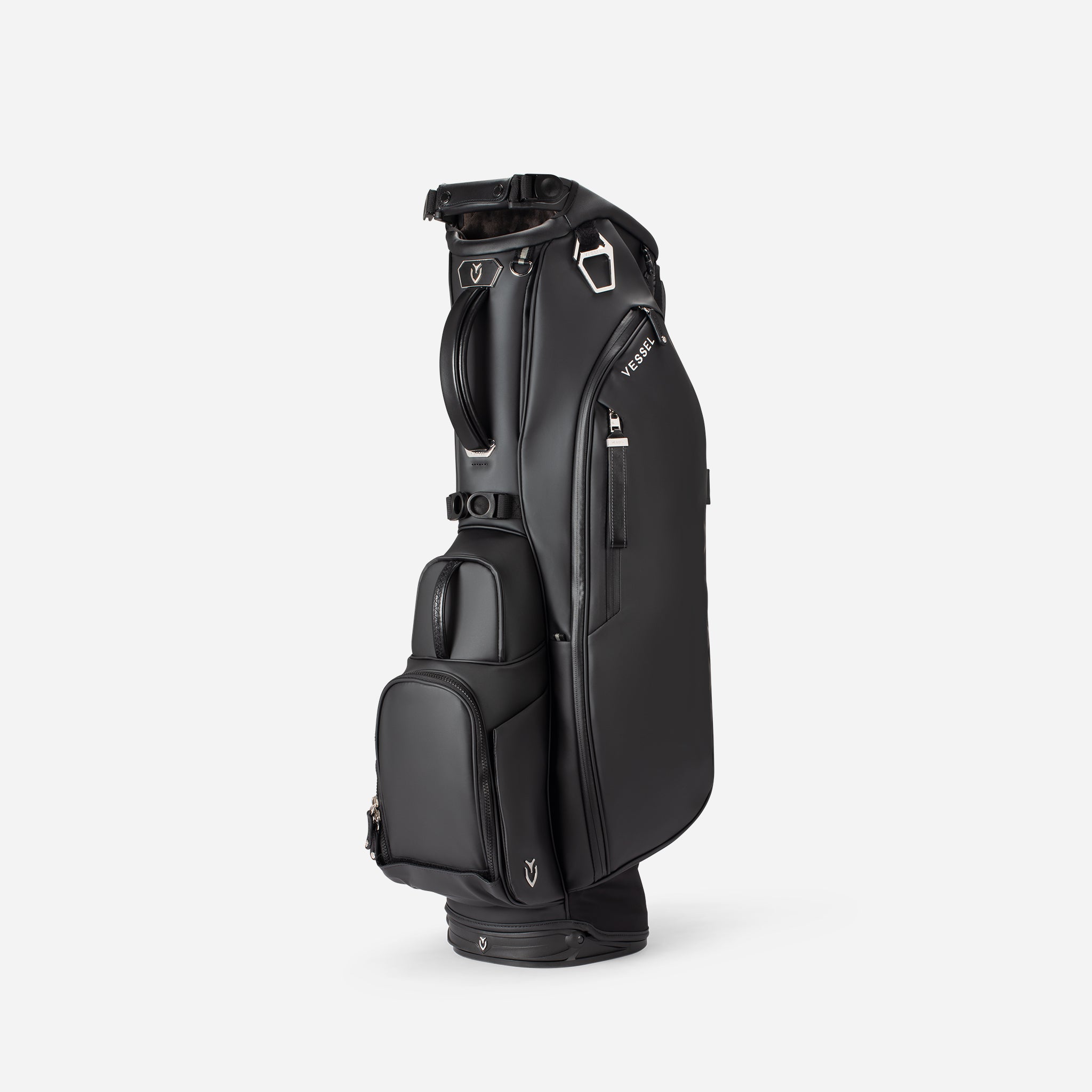 Player V Golf Stand Bag | Premium Golf Bag - Black