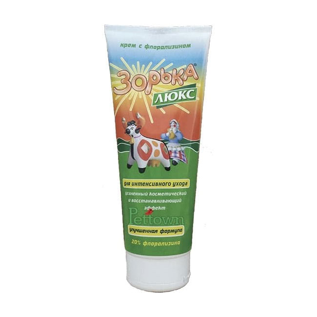 Зорька Люкс крем для доения с флорализином : инструкция, цена