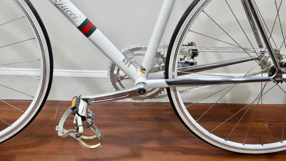 Gucci 自転車 ホワイト レアアイテム グッチの自転車 : Shibaの