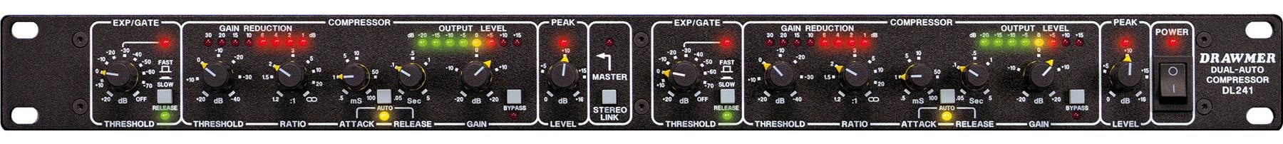 Drawmer DL241 Dual-Channel Expander/Gate/Compressor/Limiter