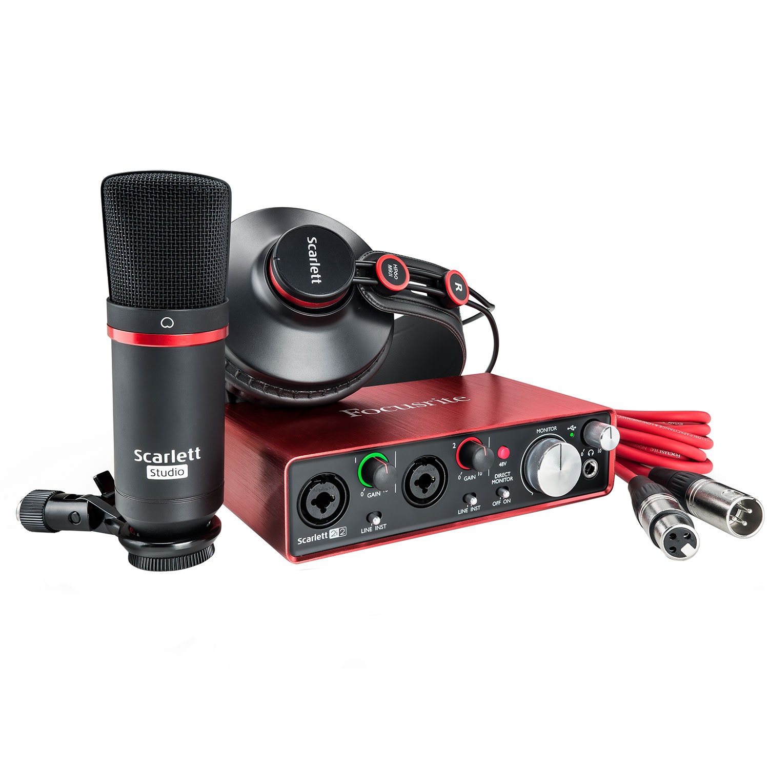 Focusrite Scarlett 2i2 Studio - 2nd Gen - Vintage King