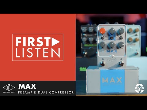 Universal Audio UAFX Max Preamp and Dual Compressor Pedal