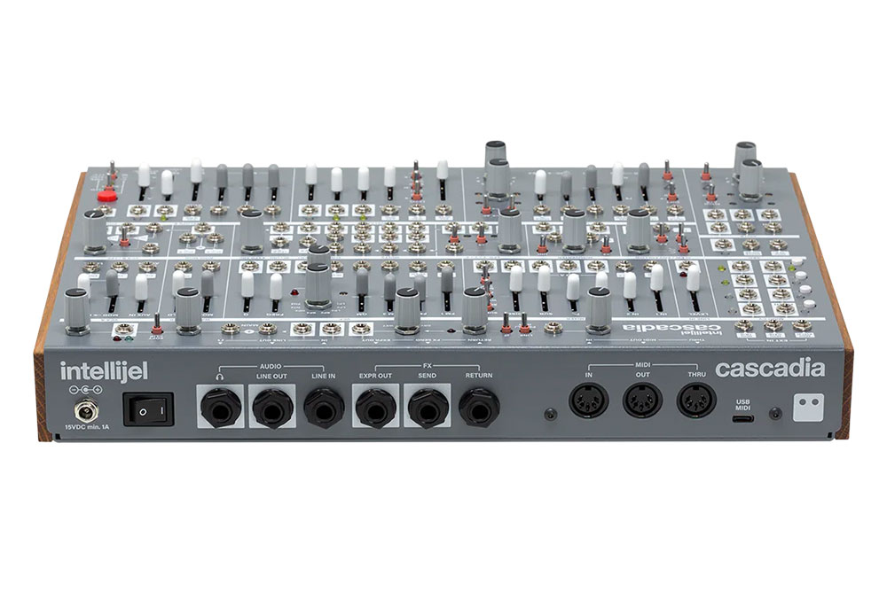 Intellijel Cascadia Semi-Modular Synthesizer - Dark Grey - Vintage