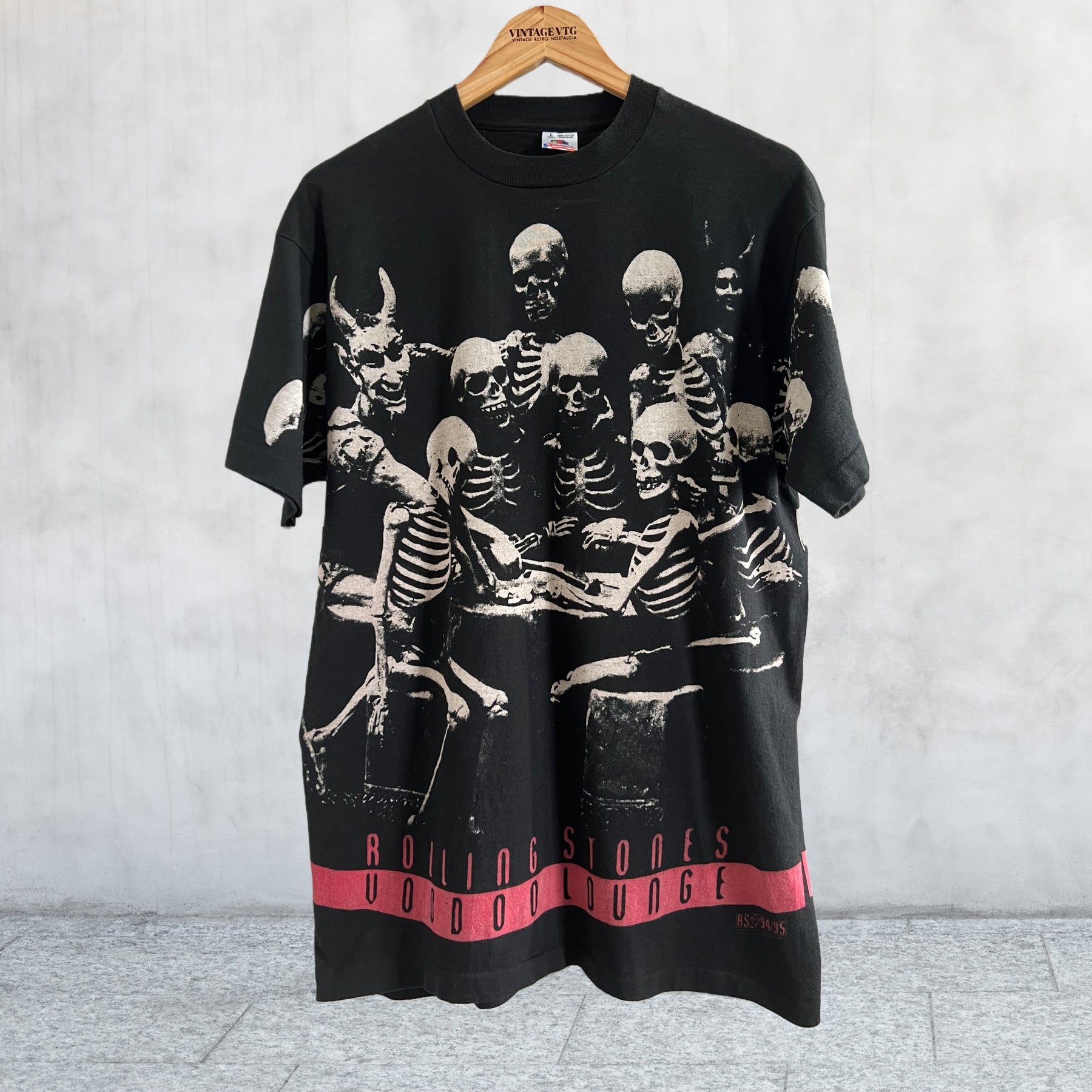 Vintage Shirt Rolling Stones 1994 Tour Voodoo Lounge – Vintage VTG