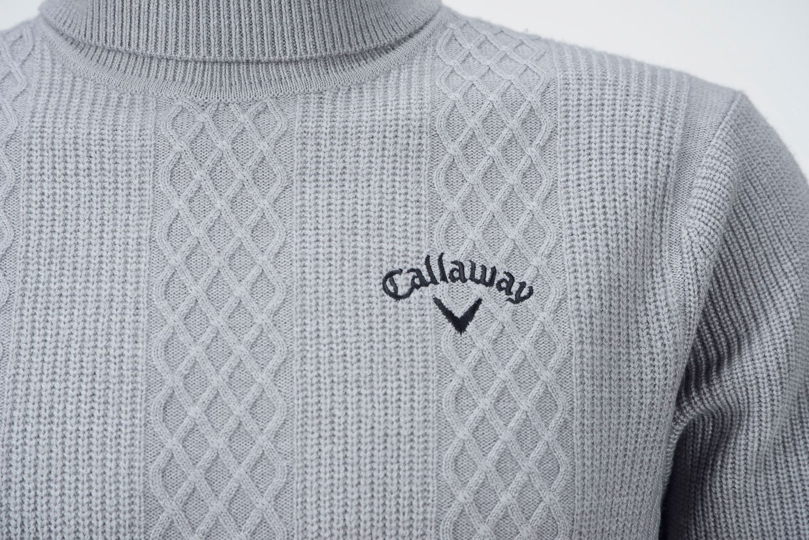 Callaway 定価23000円 キャロウェイ グレー 長袖セーター 4L CALLAWAY