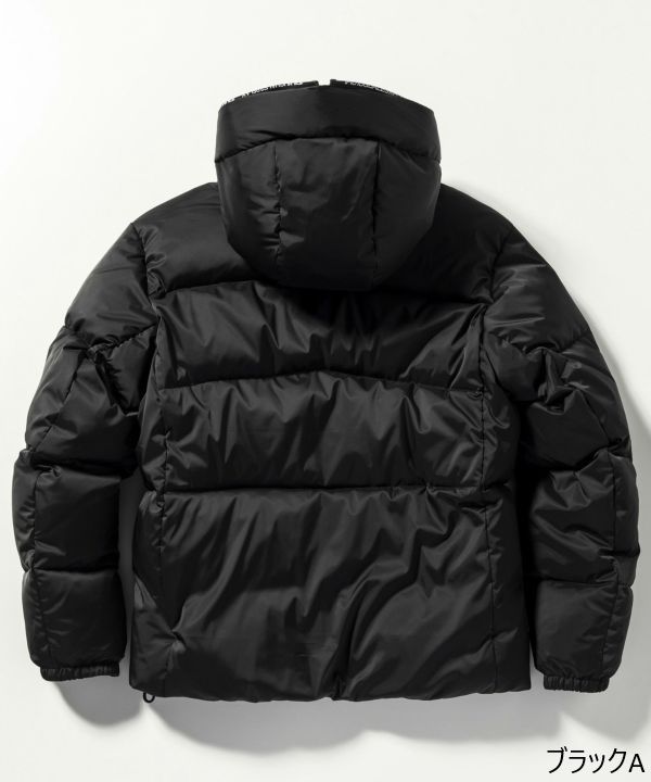 1PIU1UGUALE3 RELAX - ジップロゴダウンジャケット | ブルゾン