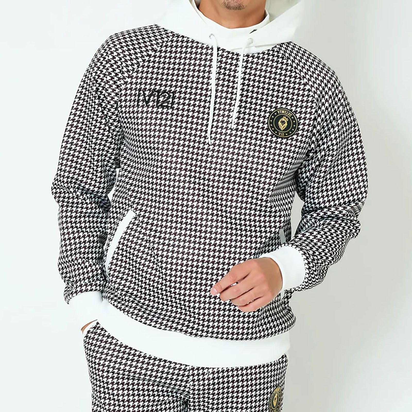 V12 - TOOTH PARKA | パーカー | 千鳥柄 | チェック | メンズ | ゴルフ