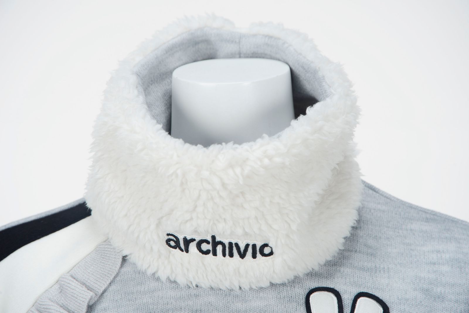 archivio - ネックウォーマー付トレーナー | トレーナー | グレー