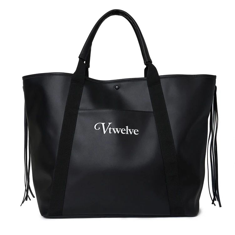 V12 - AWA BIG TOTE | トートバッグ | ブラック | ユニセックス