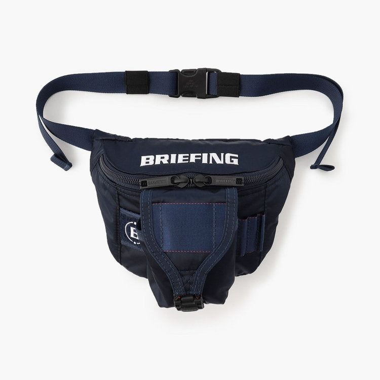 BRIEFING GOLF - ROUND WAIST POUCH ECO TWILL | ウエストポーチ