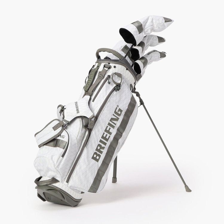 BRIEFING GOLF - CR-4 #02 XP WOLF GRAY | キャディバッグ | ホワイト