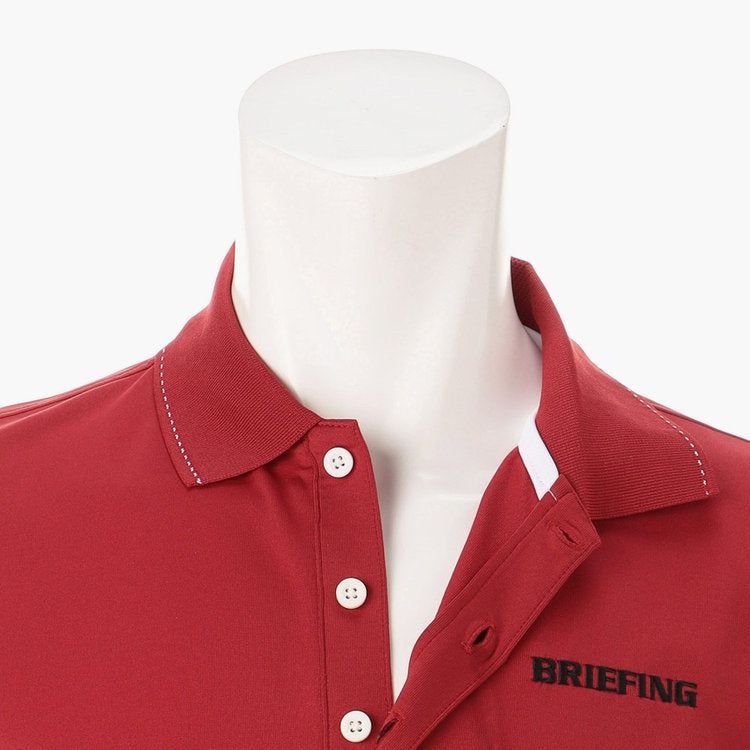 BRIEFING GOLF - MENS TOUR POLO | 半袖ポロシャツ | レッド | メンズ