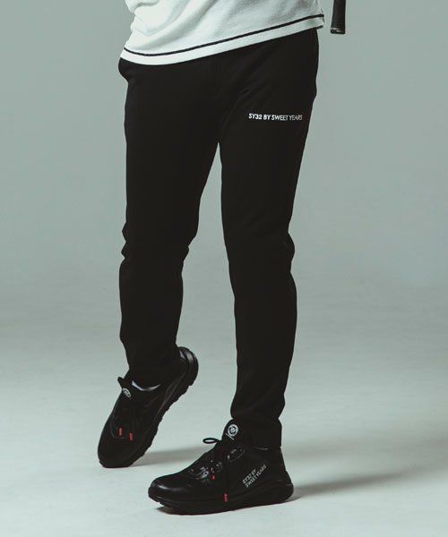 SY32 by SWEET YEARS - ACCENSIAL JERSEY PANTS | スラックス