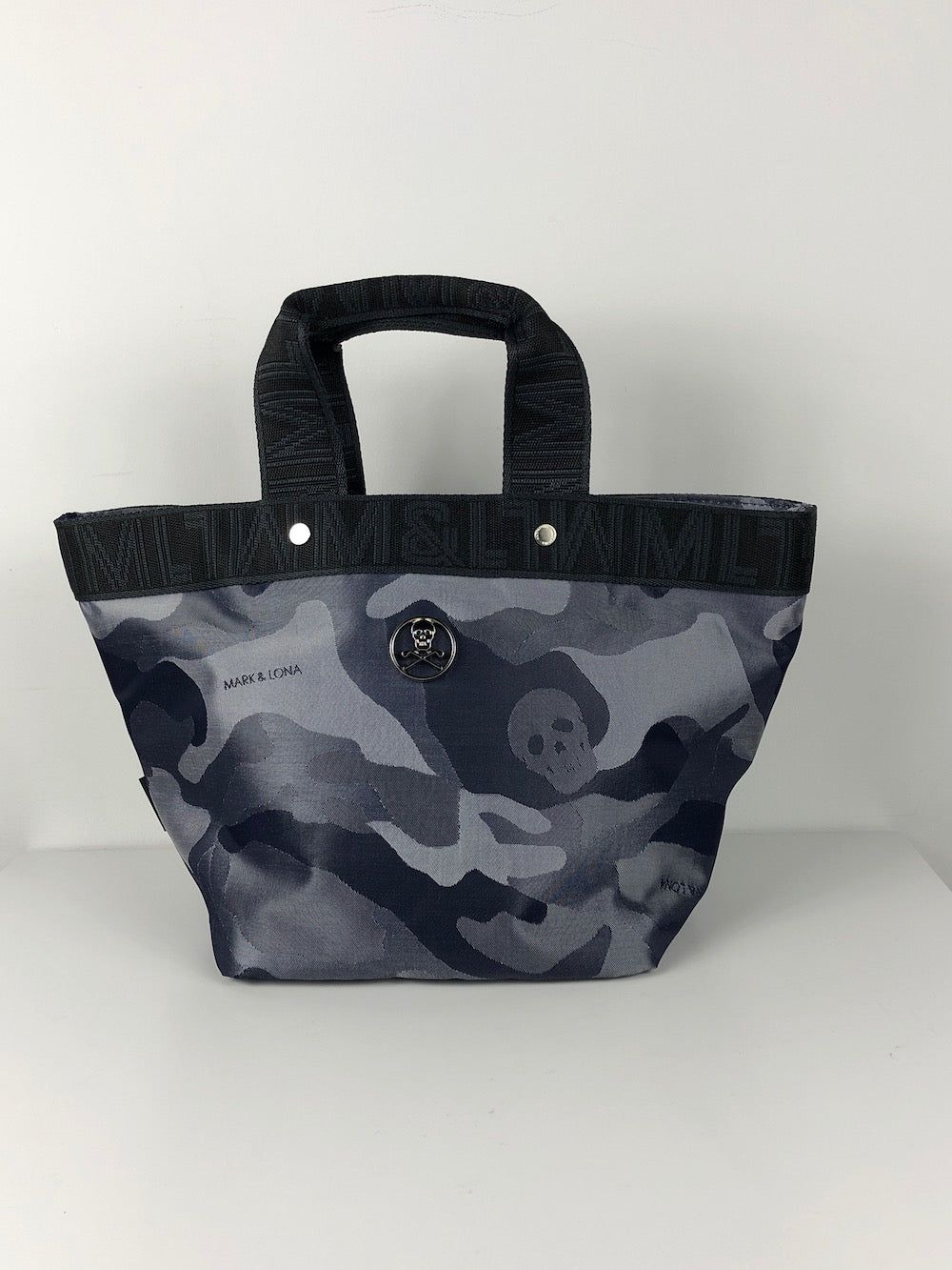 MARK&LONA - Gauge Camo Tiny Tote | カートバッグ | ネイビー | ユニ