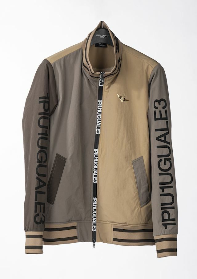 1PIU1UGUALE3 GOLF - CRAZY TRACK JACKET | ブルゾン | ベージュ