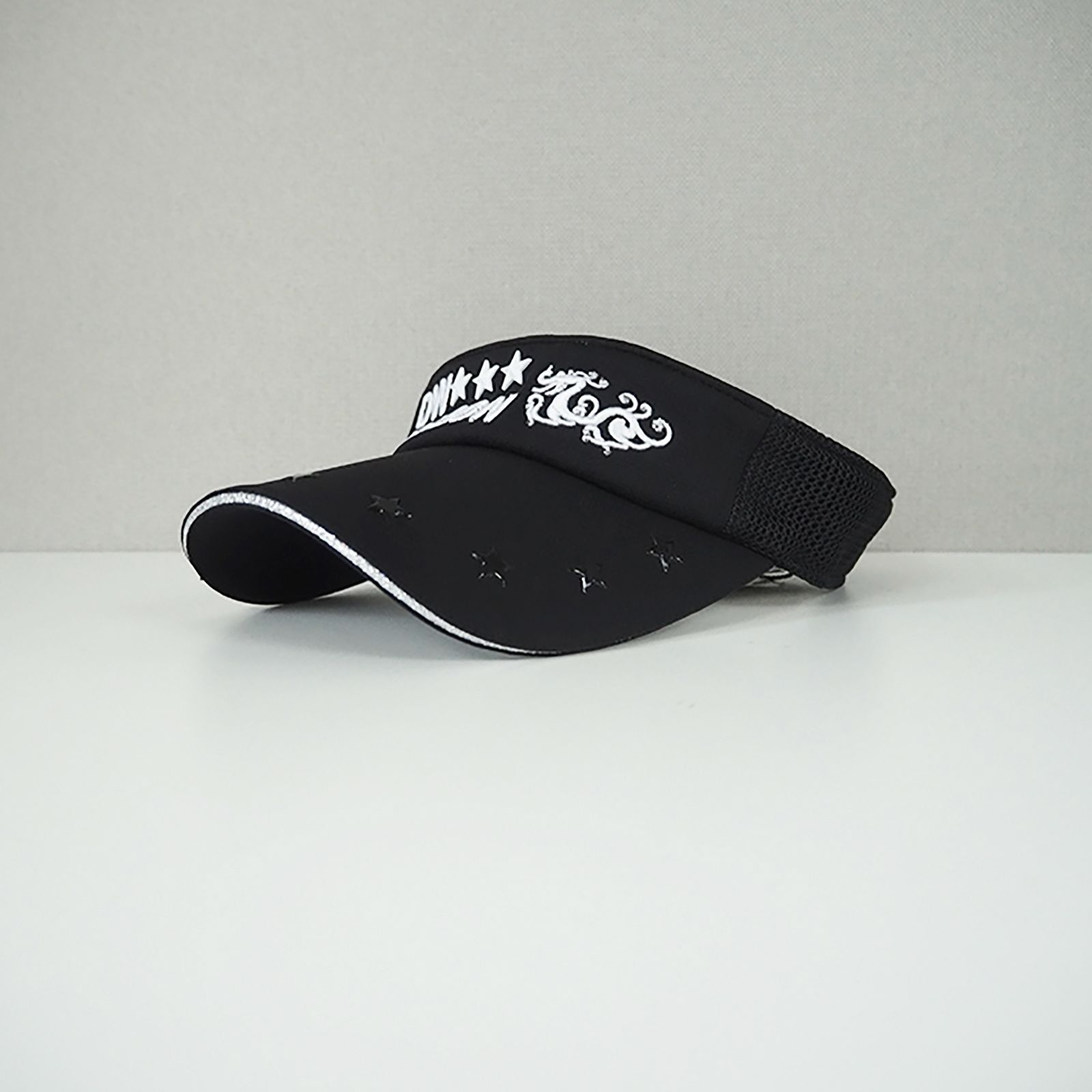 Dance With Dragon - スター ロゴ バイザー | 帽子 サンバイザー