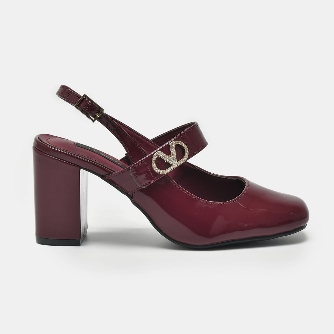 Sapato Slingback Bordo 062-022-01 | Loja Via Marte