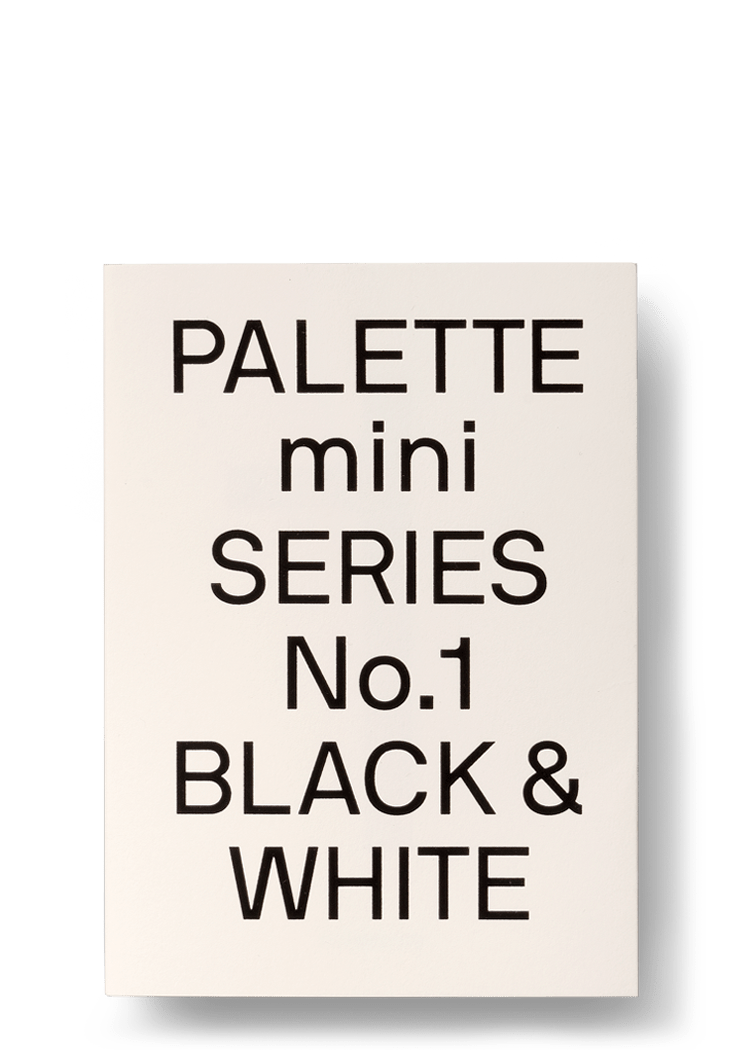 PALETTE mini 01: Black & White – viction:ary