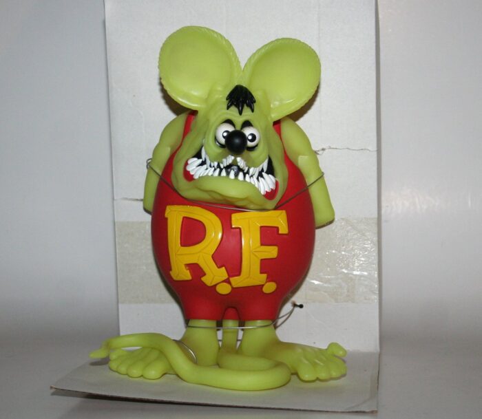 Mooneyes of Japan x Big Daddy Ed Roth Green Glow Rat Fink