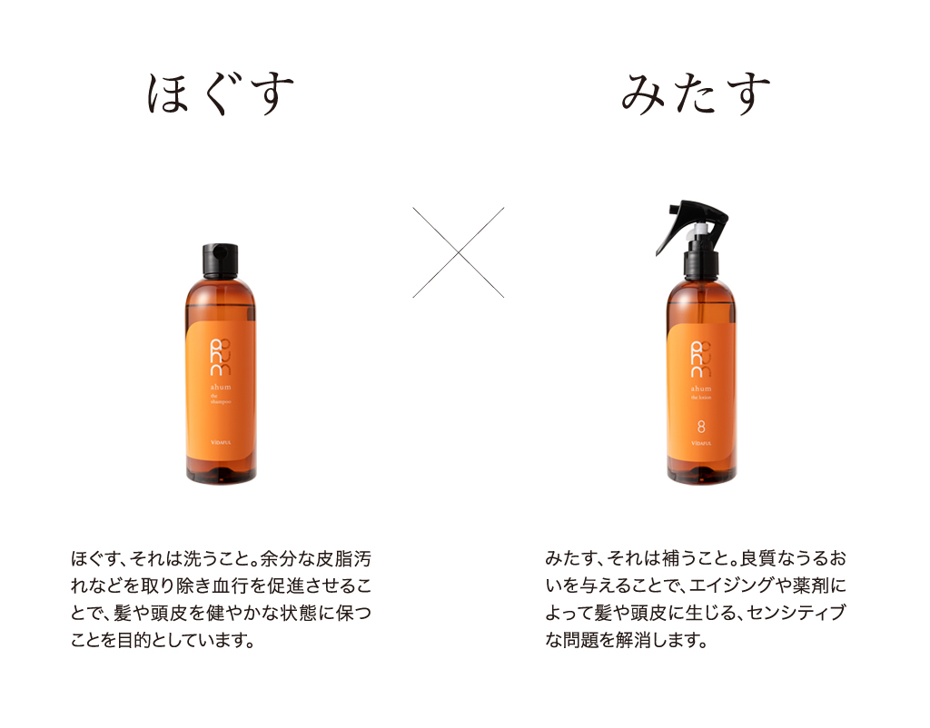 リニューアル『ahum the natural series』 | 株式会社ヴィーダフル