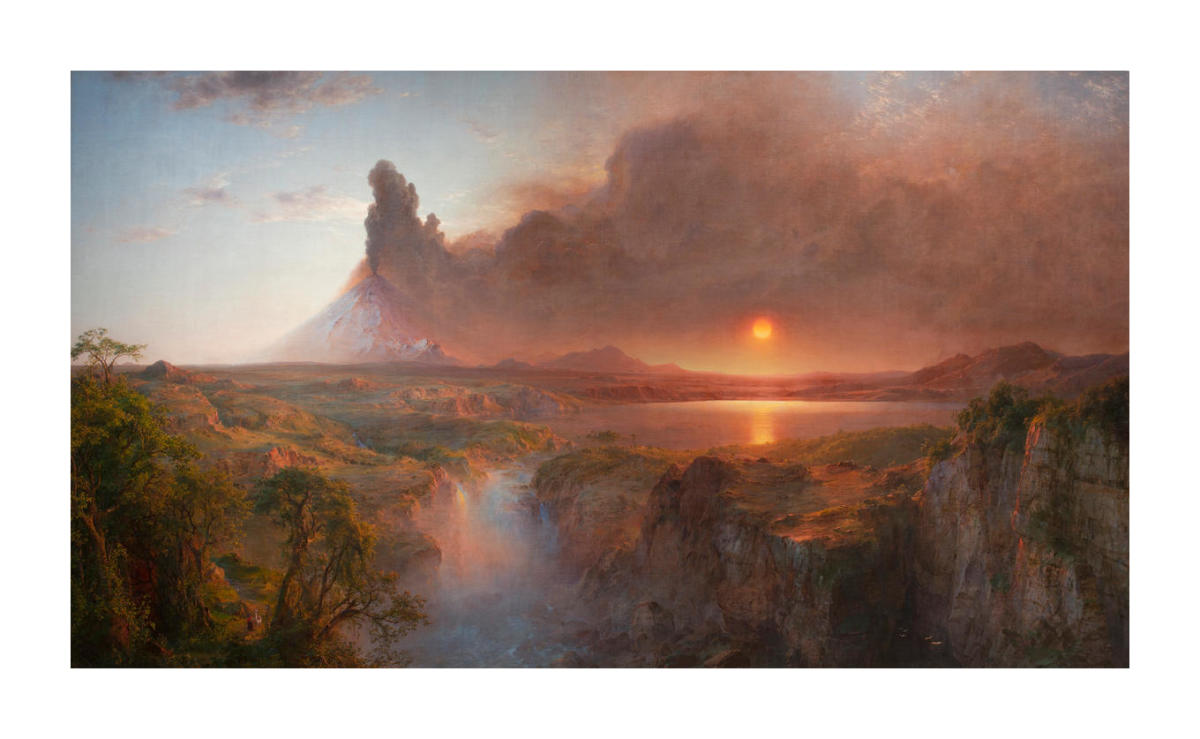 Cotopaxi, 1862 by Frederic Edwin Church - Paper Print - DIA Custom
