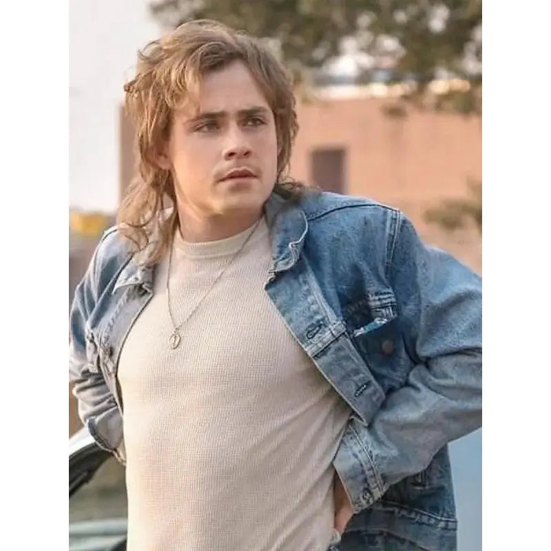 Stranger Things Season 4 Billy Hargrove Blue Jacket – Vintage Jacket