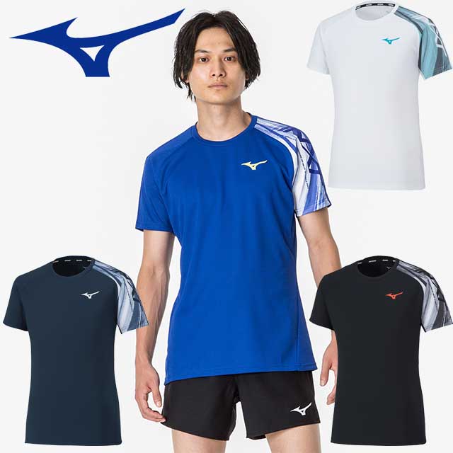 Mizuno バレーボールシャツ 青 東亜大学 ミズノ MIZUNO バレーボール