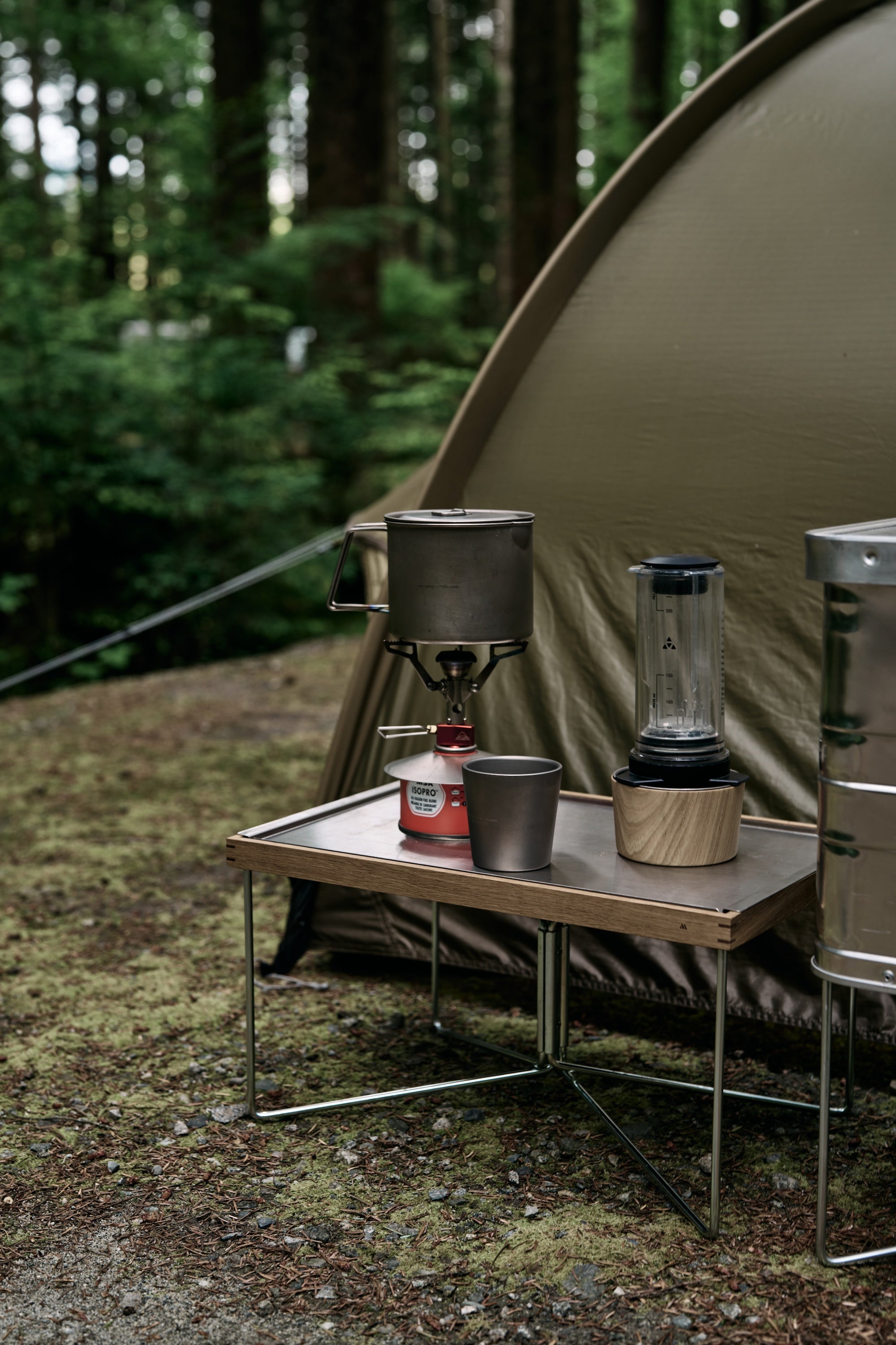 テーブル・チェア・ハンモック Wanderout / Universal Stand - Black