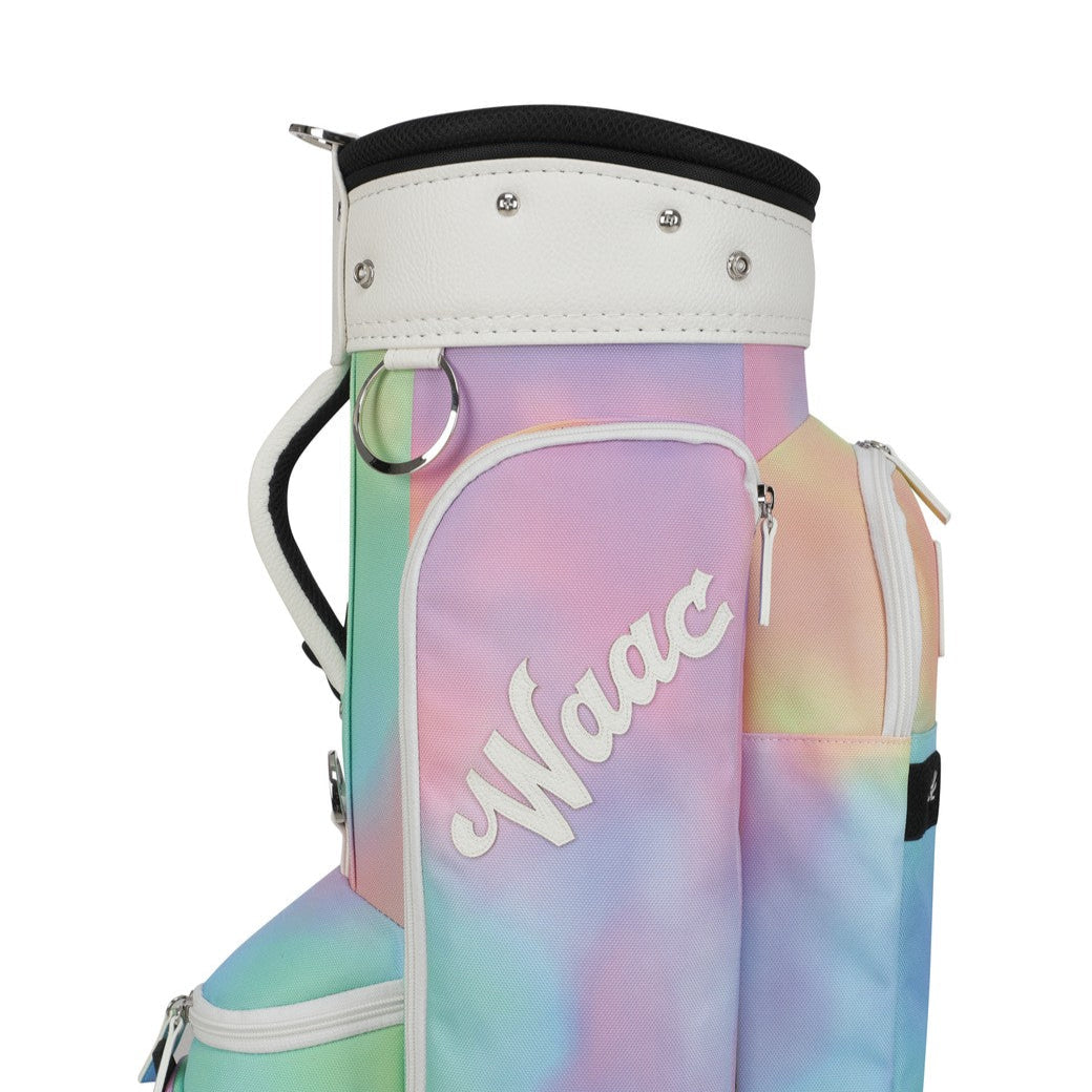 UNISEX キャスター付キャディバッグ ピンク