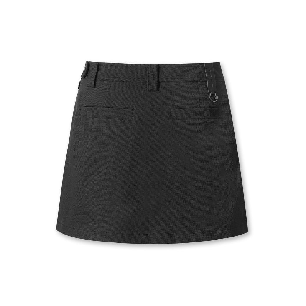 WOMEN ポケットディテールスカート ブラック