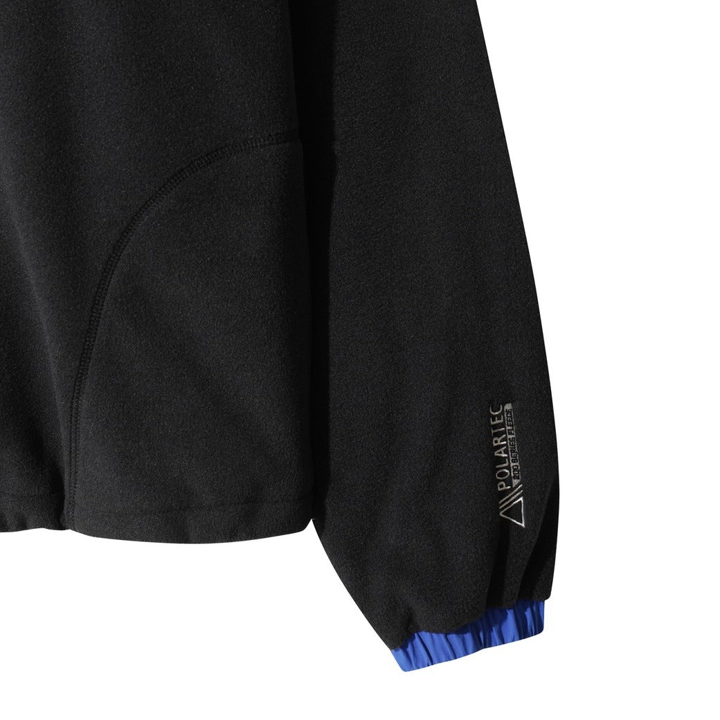 WAAC X JONES】WOMEN レトロフリースプルオーバー ブラック