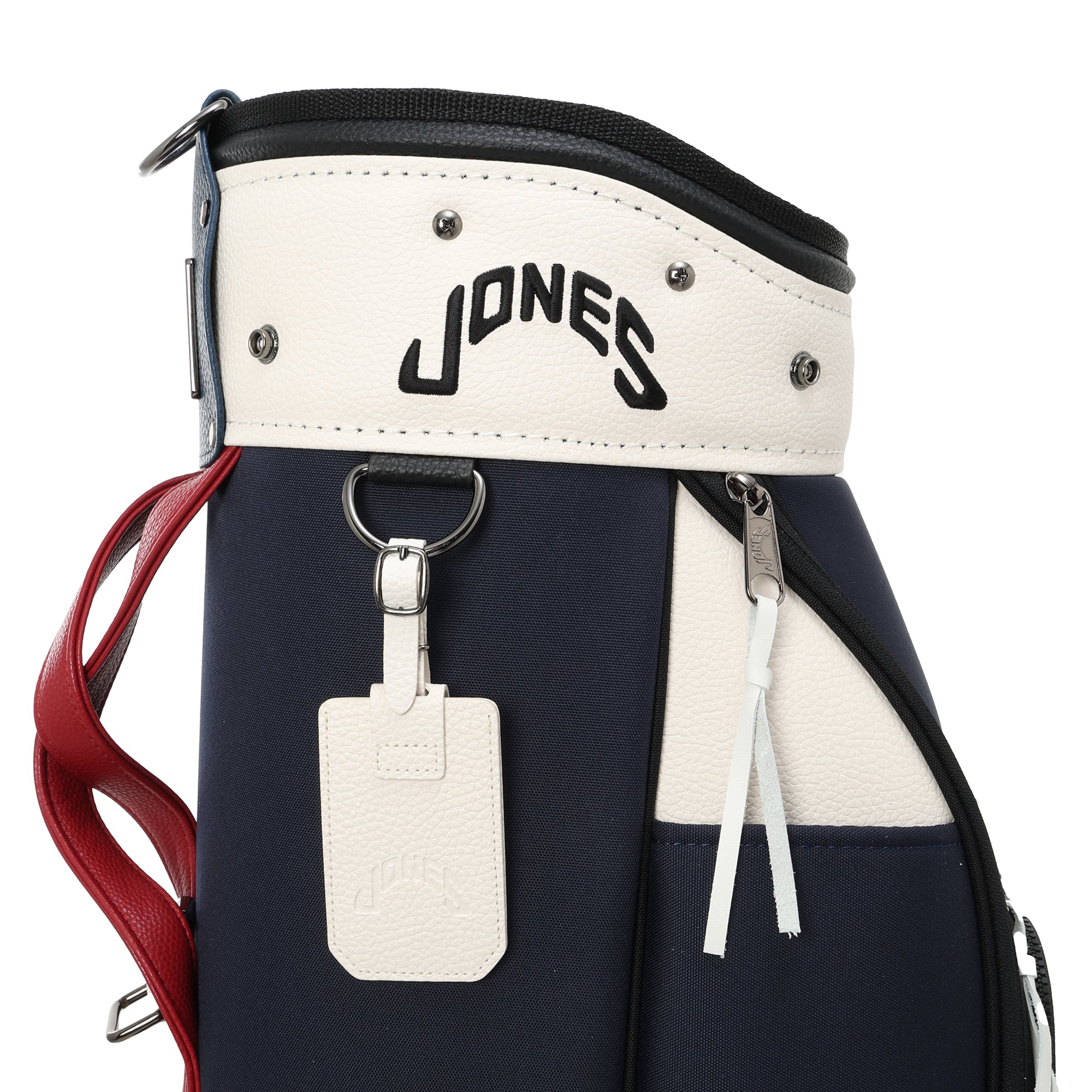 WAAC キャディバッグ ホワイト・ネイビー WAAC キャディバッグ