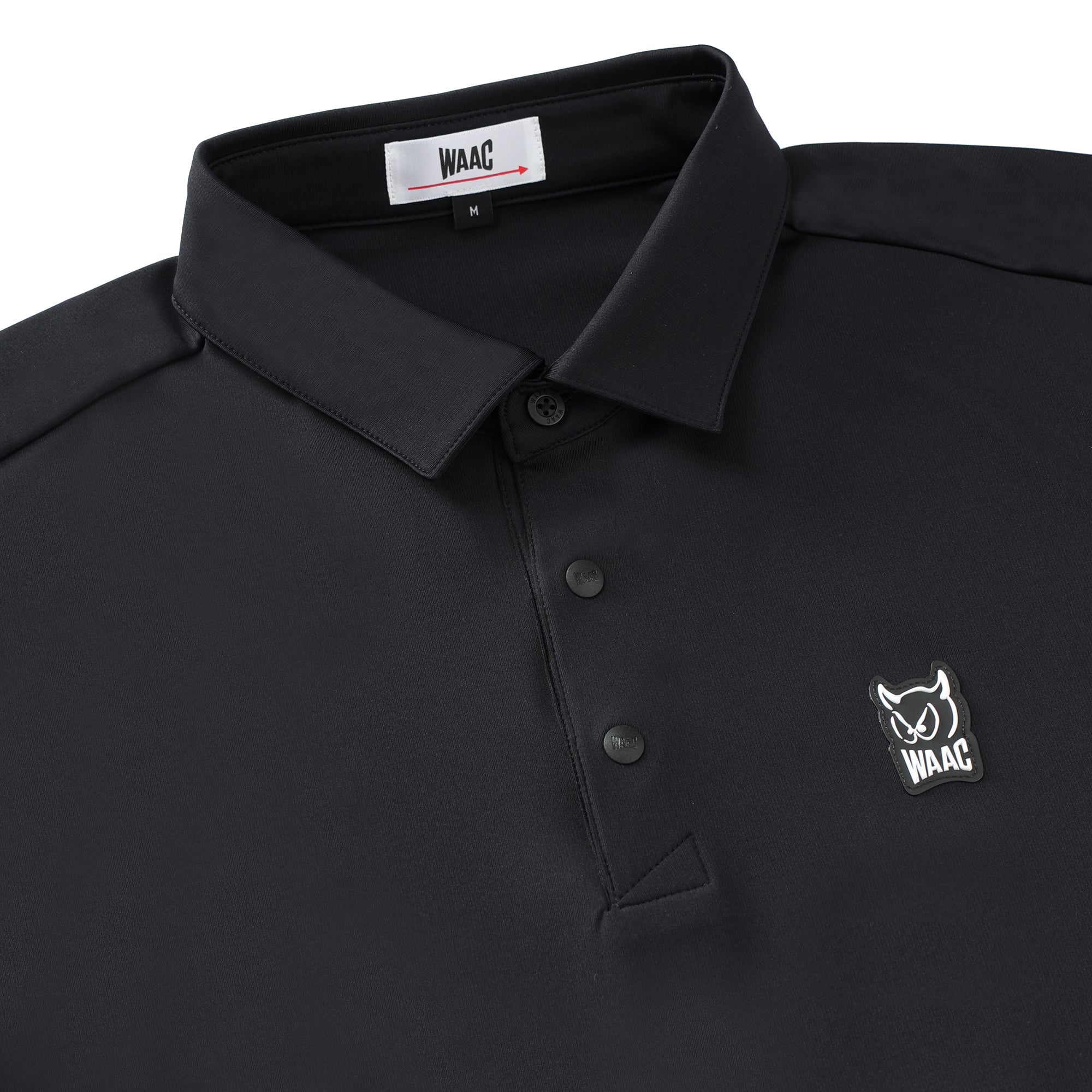 MEN ファンクショナルポロシャツ ブラック