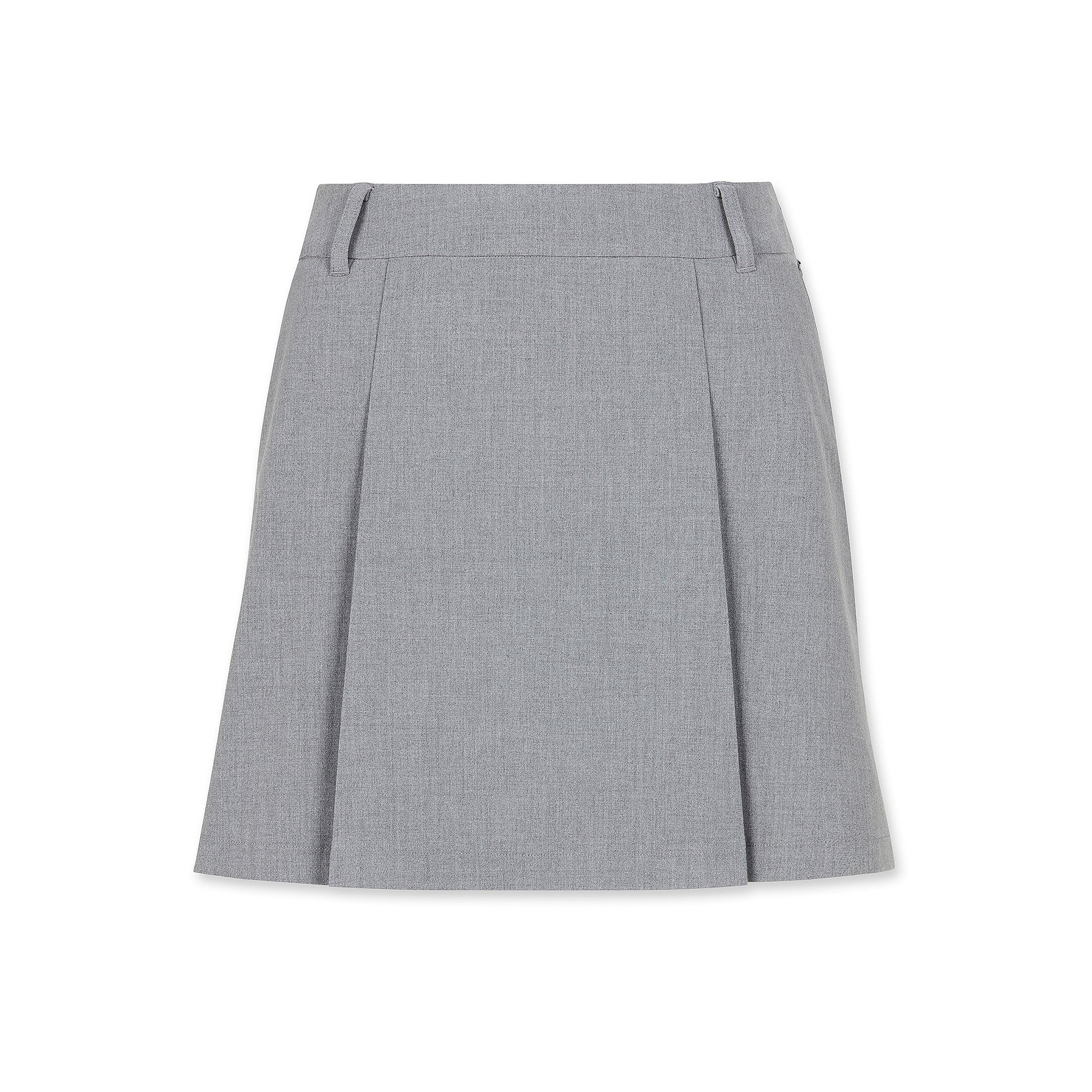 waac グレーと白のニットスカート