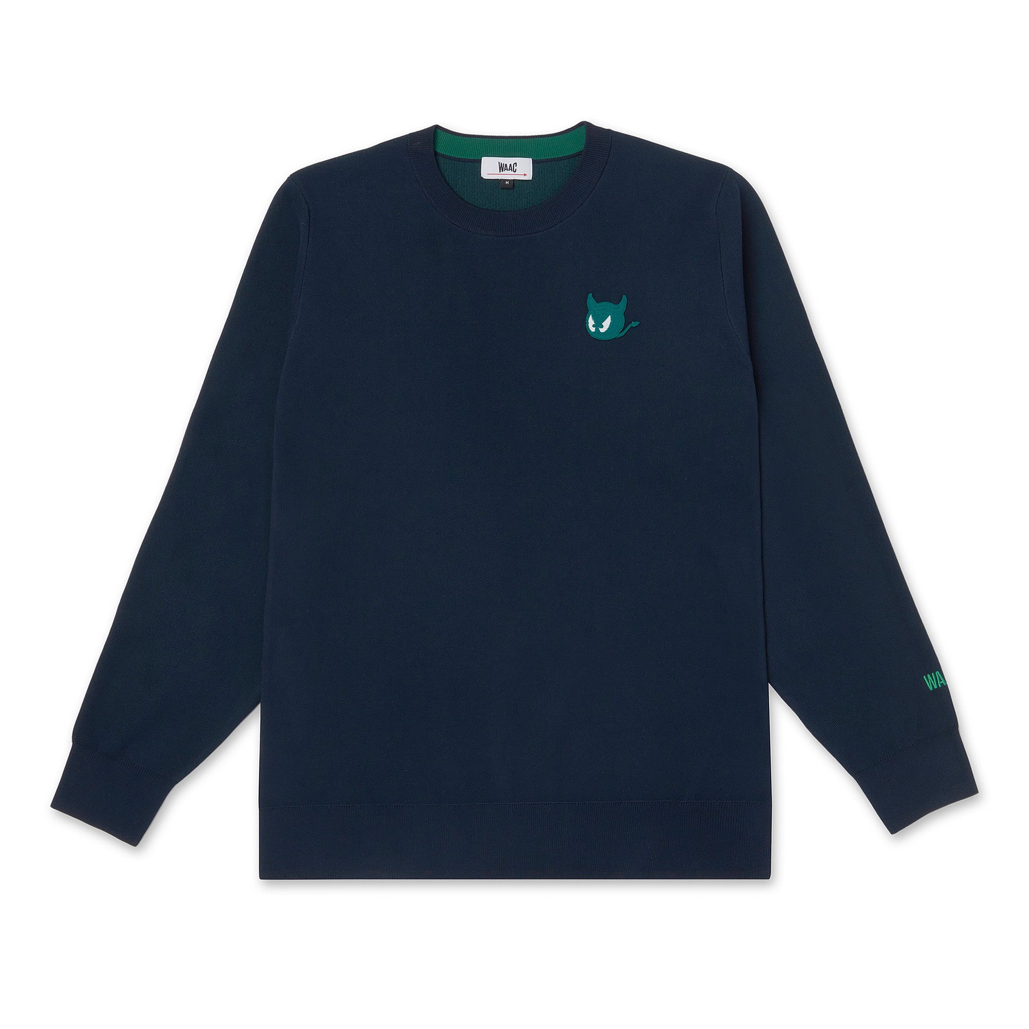 MEN ライトウェイトニットプルオーバー ネイビー