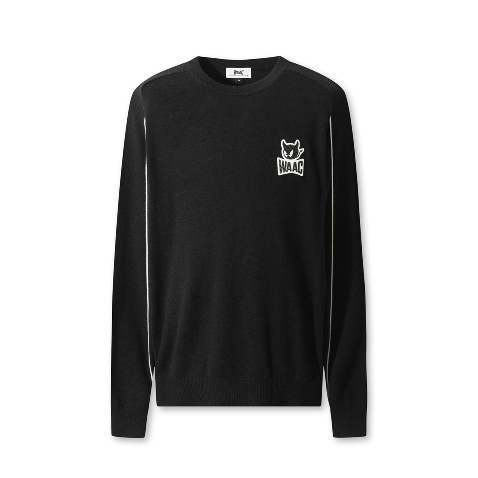 MEN PLAYERS EDITION クルーネックセーター ブラック