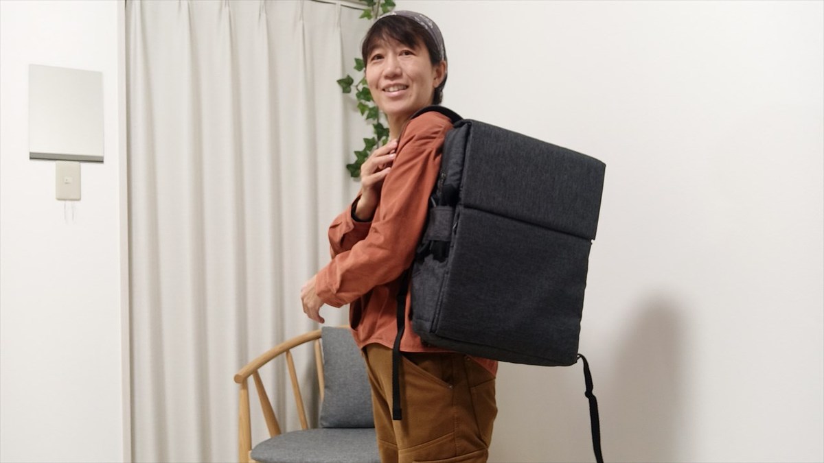 速報＞買い物にも便利そう！「かわるビジネスリュックmini」新登場