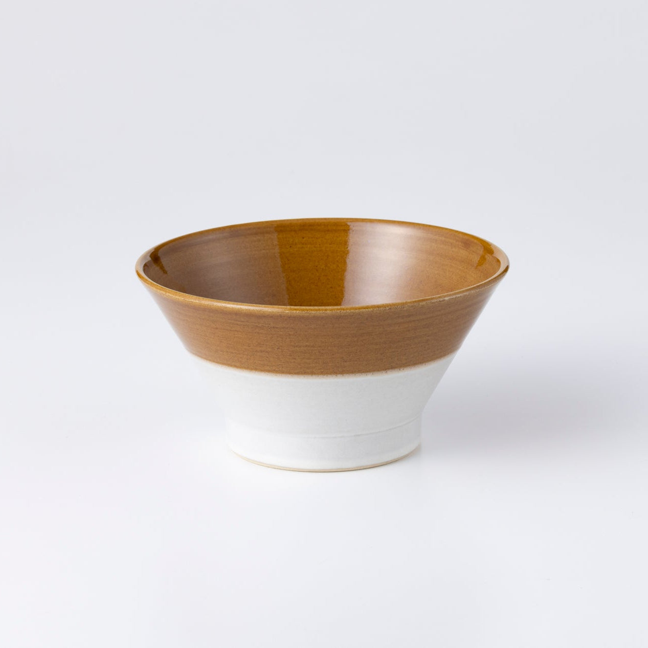 益子焼｜道祖土和田窯 Official Website】2tone 丼