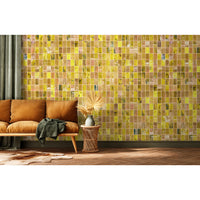 Waste Tiles Wallpaper by Piet Hein Eek / Yellow PHE-23 | 輸入壁紙