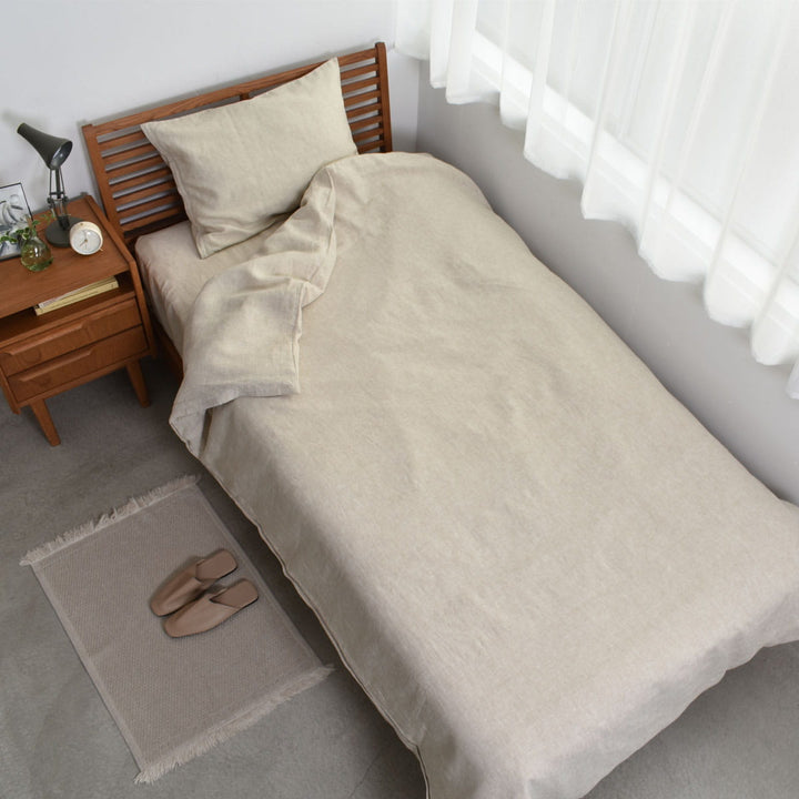 リネンボックスシーツ シングルサイズ（W100×D200×H30cm） – WARDROBE