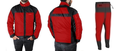 Warm&Safe <<< 厳冬期のバイク・ツーリング用電熱服。ヒーター