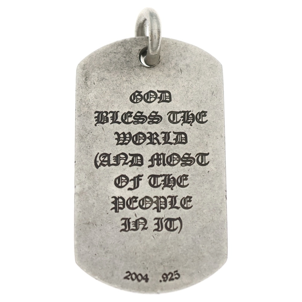 CHROME HEARTS(クロムハーツ) D TAG LRG GOD BLESS ゴットブレス